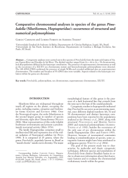 Comparative chromosomal analyses in species of the genus Pime