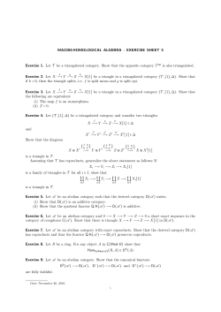 Exercise Sheet 5