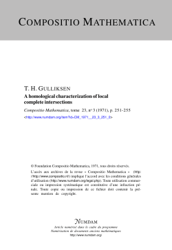 A homological characterization of local complete