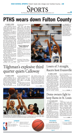 PTHS wears down Fulton County