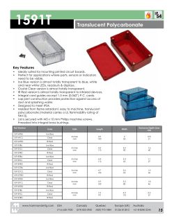 Translucent Polycarbonate