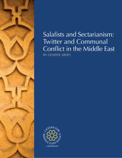 Salafists and Sectarianism