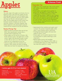 Apples - Arkansas Fresh (FCS499)