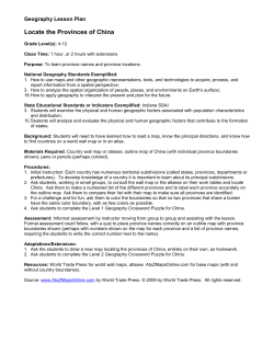 Locate the Provinces of China