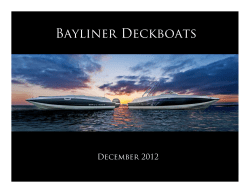 Bayliner Deckboats