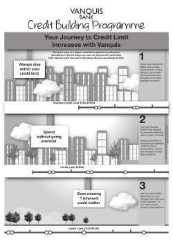 Your Journey to Credit Limit Increases with Vanquis