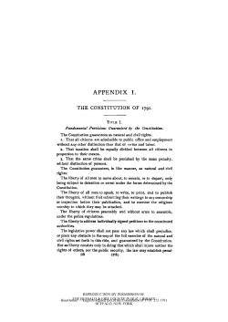 1.a Constitui&ccedil;&atilde;o da Revolu&ccedil;&atilde;o Francesa (1791)