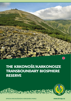 the krkono&scaron;e/karkonosze transboundary biosphere
