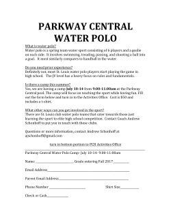 PCH Water Polo Camp 2017