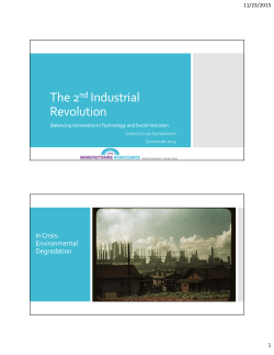 The 2nd Industrial Revolution
