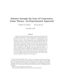 Fairness through the Lens of Cooperative Game Theory: An