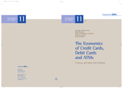 The Economics of Credit Cards, Debit Cards and