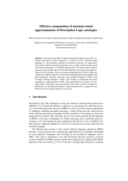 Effective computation of maximal sound approximations of