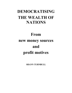 Democratizing the Wealth of Nations