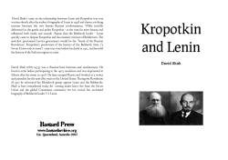 Kropotkin and Lenin - The Bastard Archive
