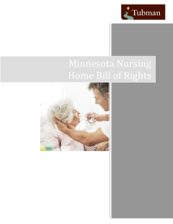 Minnesota Nursing Home Bill of Rights