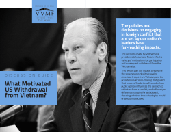 Discussion Guide - Vietnam Veterans Memorial Fund