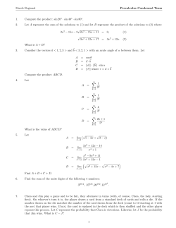 sin20   &middot; sin 40 &middot; sin 80 2. Let A represent the sum of