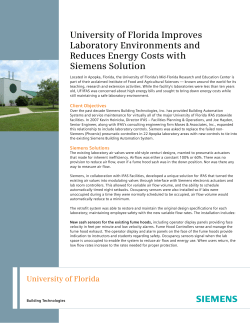 University of Florida Improves Laboratory