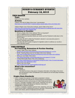 State of the Union address