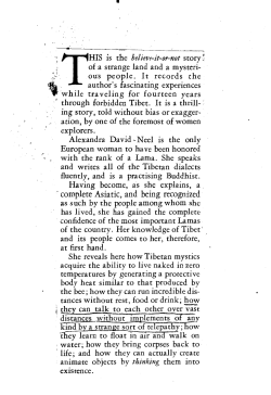 HIS is the believe-it-or-not story, of a strange land and a mysteri