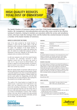 high quality reduces total cost of ownership