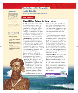 from La Relaci&oacute;n &Aacute;lvar N&uacute;&ntilde;ez Cabeza de Vaca c. 1490&ndash;1557