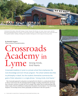 Here in Hanover - Crossroads Academy