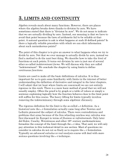 3. limits and continuity