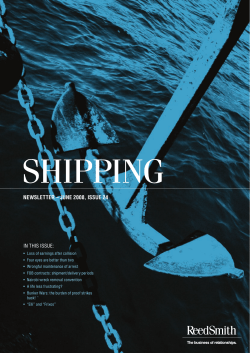 Shipping Newsletter