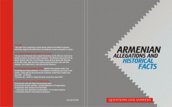 Armenian Claims and Historical Facts