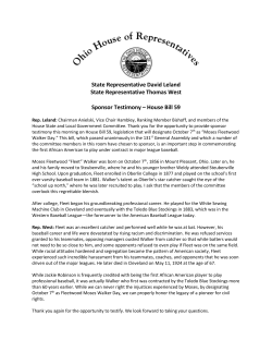 State Representative David Leland State Representative Thomas