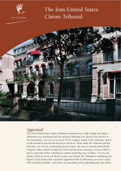 Iran-US Claims Tribunal