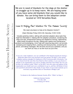 2009 - 1 - Anderson Humane Society