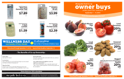 owner buys - Marquette Food Co-op