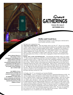 here - Grace Lutheran