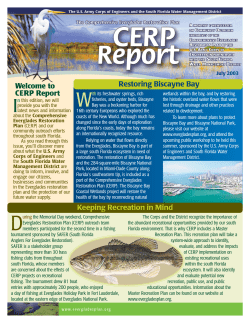 Cerp Report July 03 - South Florida Ecosystem Restoration Task Force