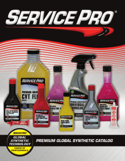 Global Synthetic Chemical Catalog