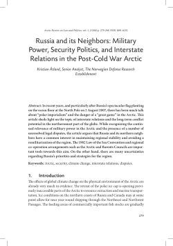 Russia and its Neighbors