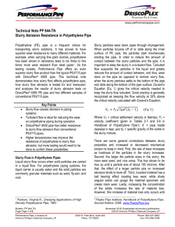 Slurry Abrasion Resistance