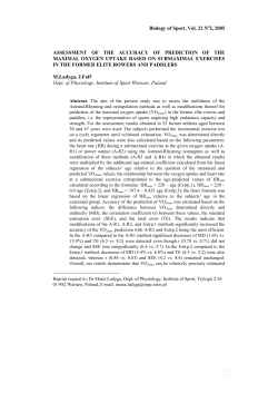 FULL TEXT - Biology of Sport