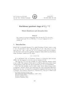 Euclidean quotient rings of Z[ &radic; &minus;5]