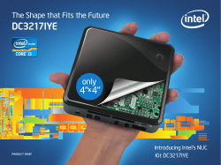 The Shape that Fits the Future DC3217IYE