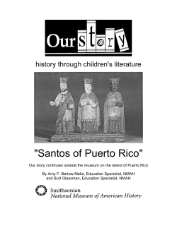 Santos of Puerto Rico - Smithsonian Institution