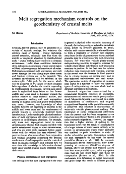 Melt segregation mechanism controls on the geochemistry of crustal