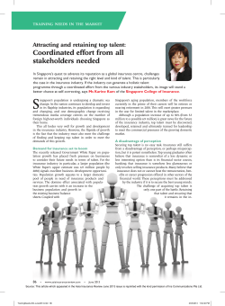 Coordinated effort from all stakeholders needed