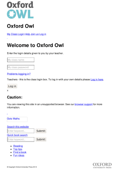 Grammar, punctuation and spelling | Oxford Owl