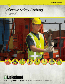 Reflective Safety Clothing Buyers Guide