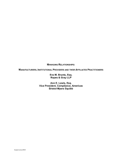 FRAUD AND ABUSE LAWS: FEDERAL ANTI