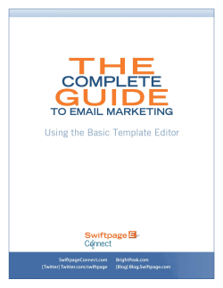SwiftpageConnect.com [Blog] Blog.Swiftpage.com